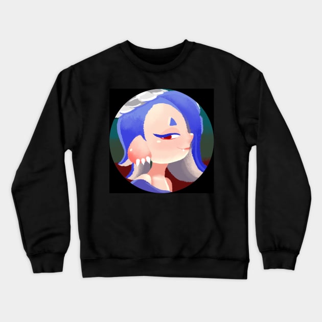 Shiver Pin Crewneck Sweatshirt by pigdragon